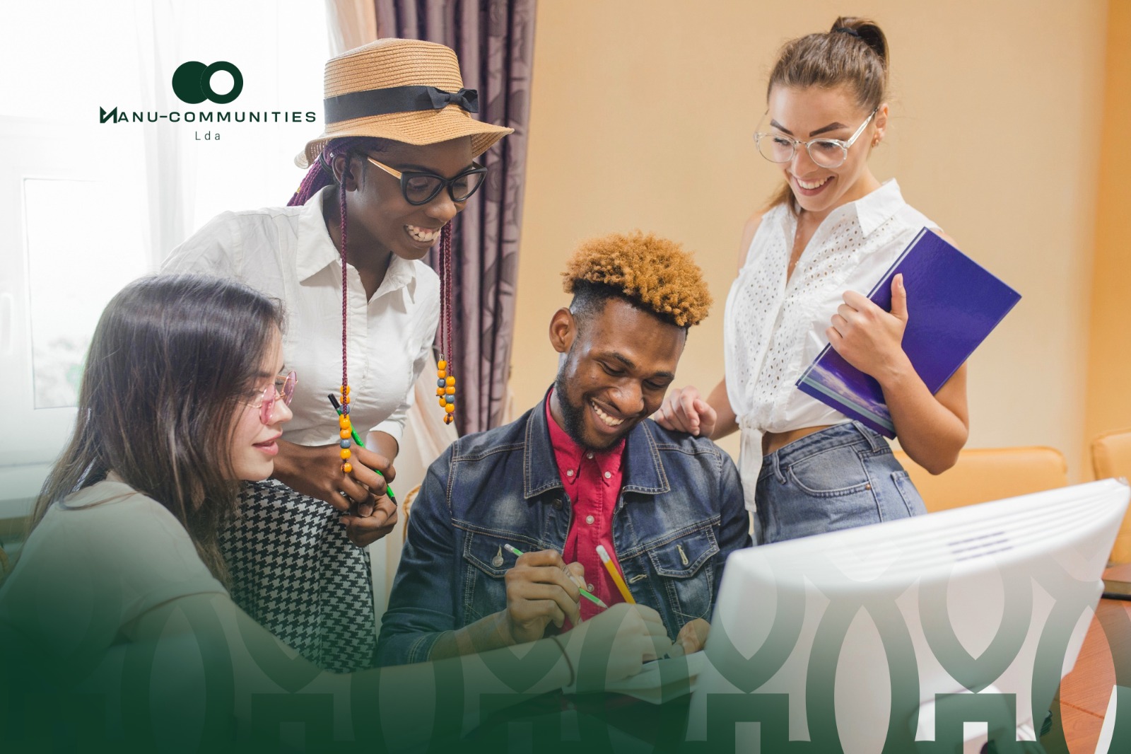 Volunteers in action